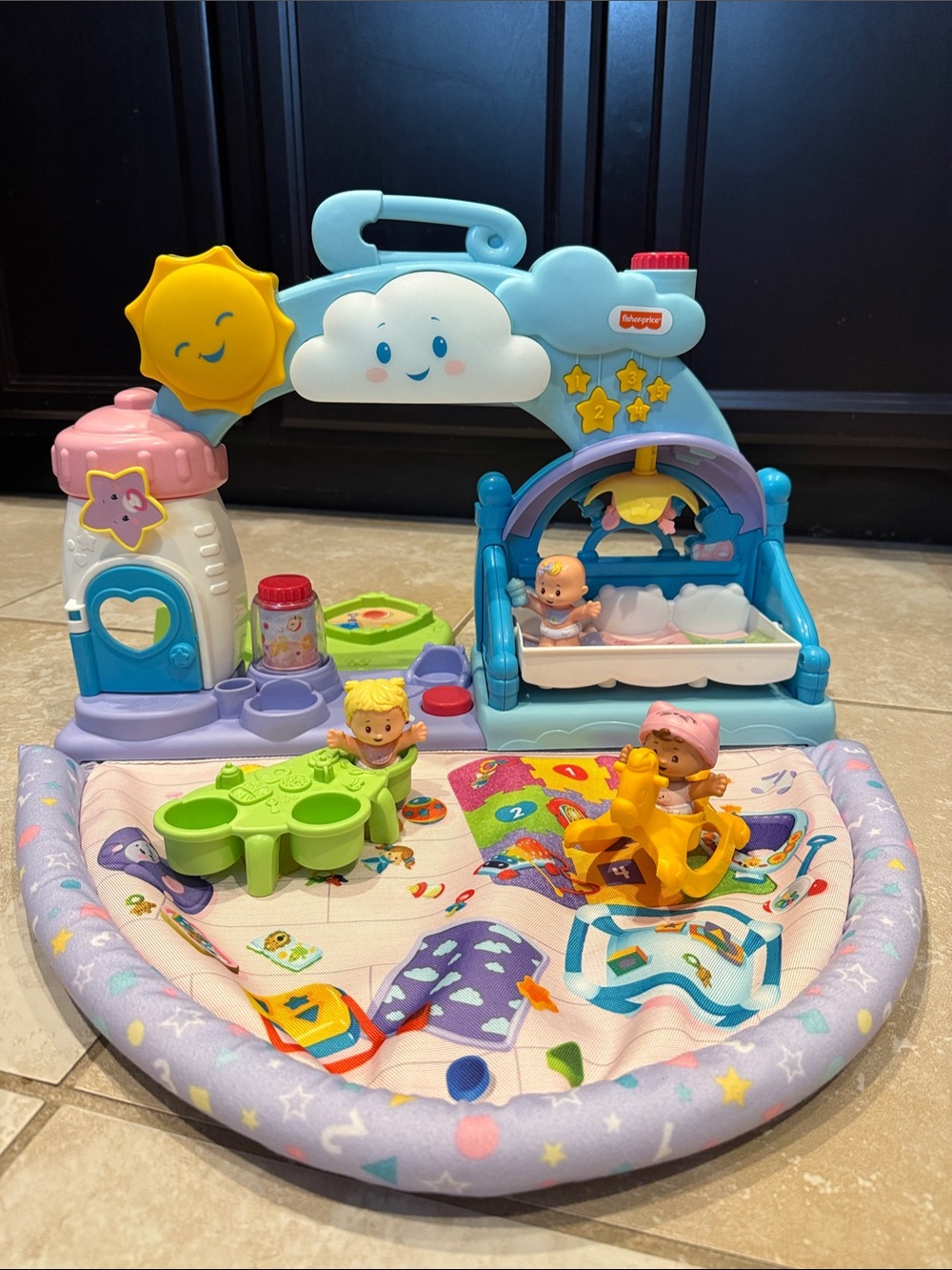 Fisher-Price 1-2-3 Babies Nursery Playset